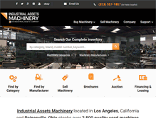 Tablet Screenshot of iamachinery.com
